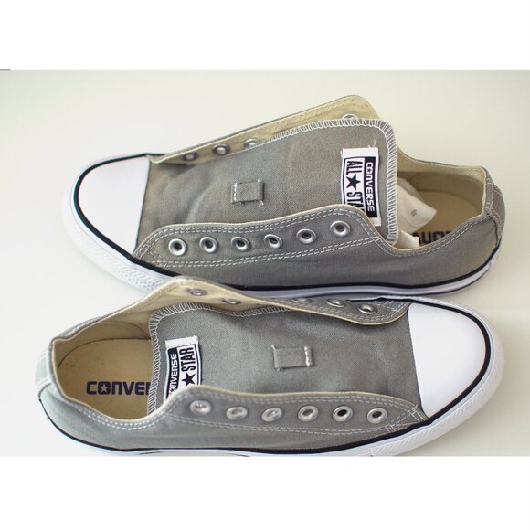 Grey converse / 7 men / 9 women / 7 UK / No laces - Picture 9 of 9
